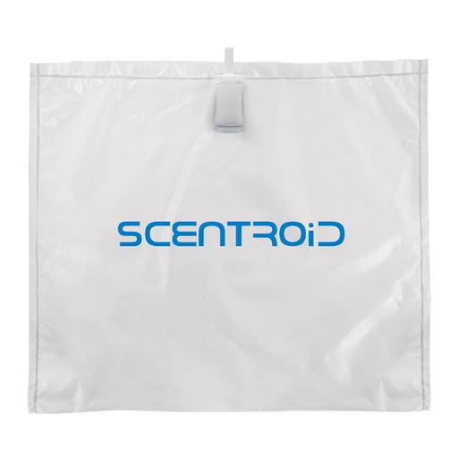 [BG5F1-PT] 1L PTFE 5 mil Gas Sampling Bag 2-in-1 PTFE Fitting